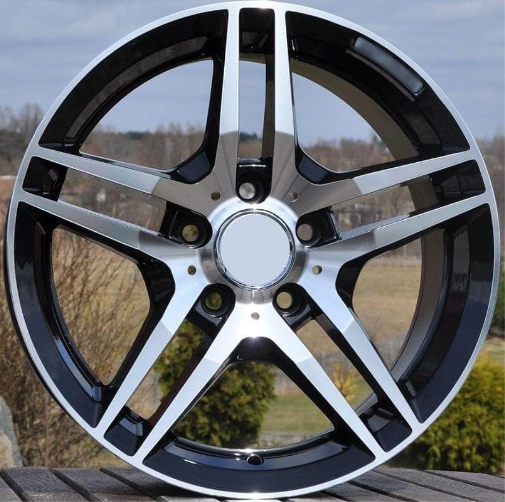 MERCEDES STYLE 197 Black Polished | Βαρδακώστας Χαλκίδα Ελαστικά Ζάντες ...